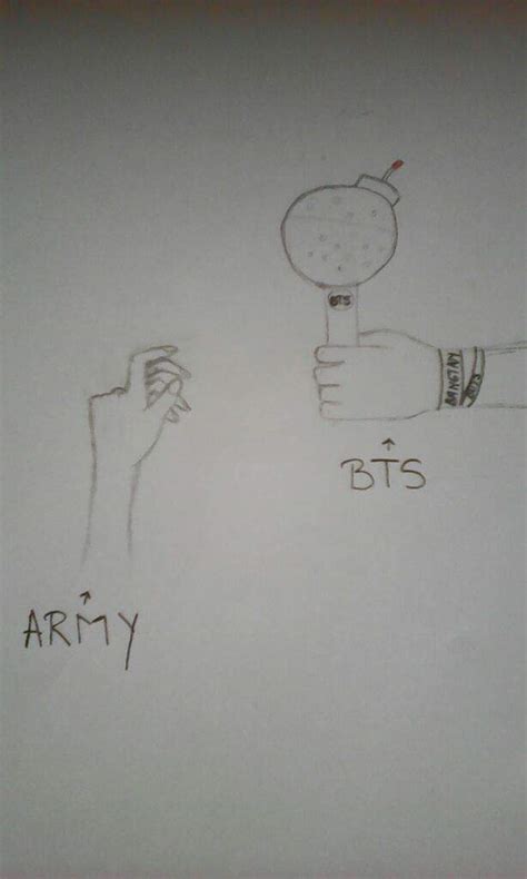 Bts And Army Drawing Armys Amino