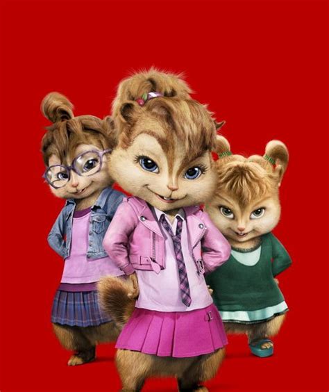 The group is made up of three animated chipmunks who sing and talk. Jasmine: ALVIN AND THE CHIPMUNKS 2