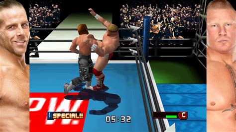 Virtual Pro Wrestling 2 Freem Edition Matches Shawn Michaels Vs Brock