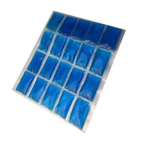 Grid Shape Soft Ice Pack Reusable For Keeping Food Fresh Grids Cube Ice