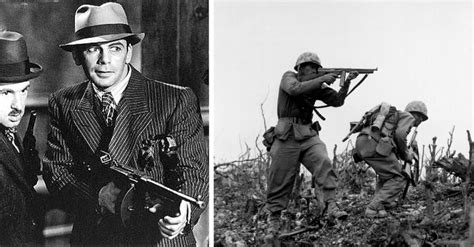 Thompson Submachine Gun From Gangster Weapon To Soldiers Favorite