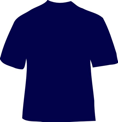 T Shirt Template Blue Clipart Best