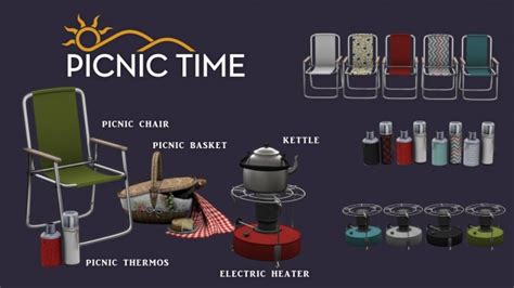 Picnic Time Set P At Leo Sims Sims 4 Updates
