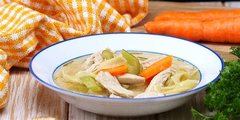 Treat yourself to a soothing bowl of our chicken noodle soup. Soups On! Crockpot Chicken Noodle Soup Is The Easiest Way ...