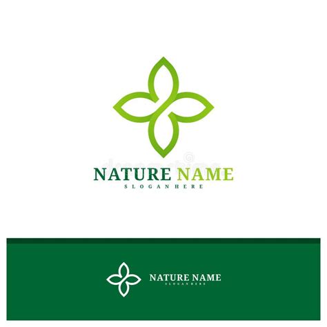 Nature Logo Design Vector Creative Leaf Logo Concepts Template