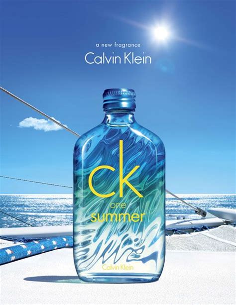 Calvin Klein Ck One Summer 2015 Calvin Klein Perfume Ck One Summer New Fragrances