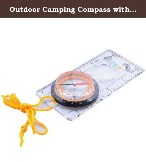 Outdoor Camping Compass With Magnifying Glass By Northline Outdoor Compass For Hiking And