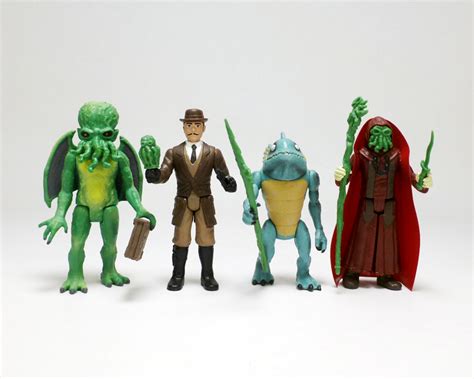 Art Toys Legends Of Cthulhu Retro Action Figures Released