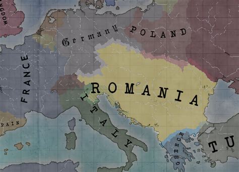 The Kingdom Of Romania At Its Greatest Extent On The 21st Of December