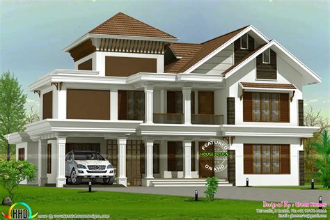 Traditional Mix Modern 3150 Sq Ft House Kerala Home