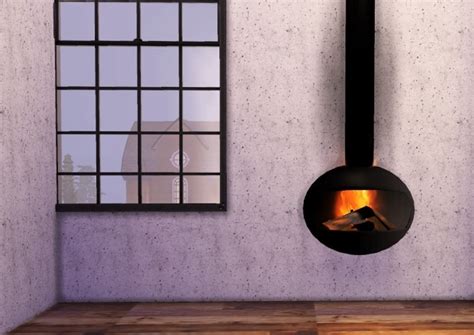 Wall Fireplace At Ooh La La Sims 4 Updates