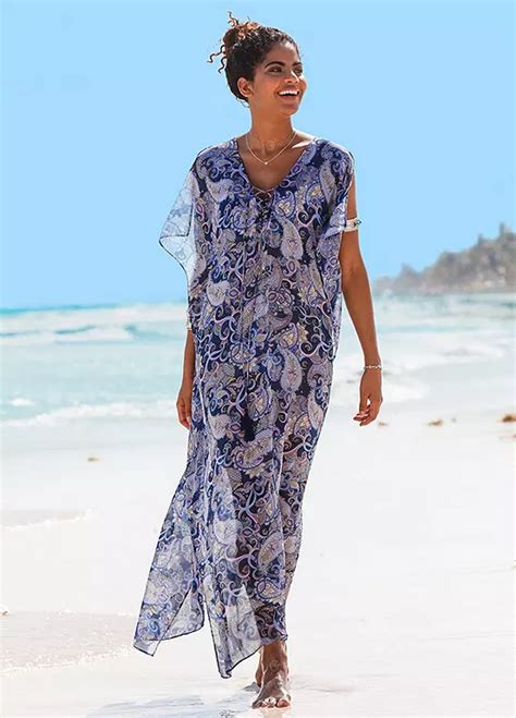 Sheer Beach Maxi Dress By Bonprix Bonprix
