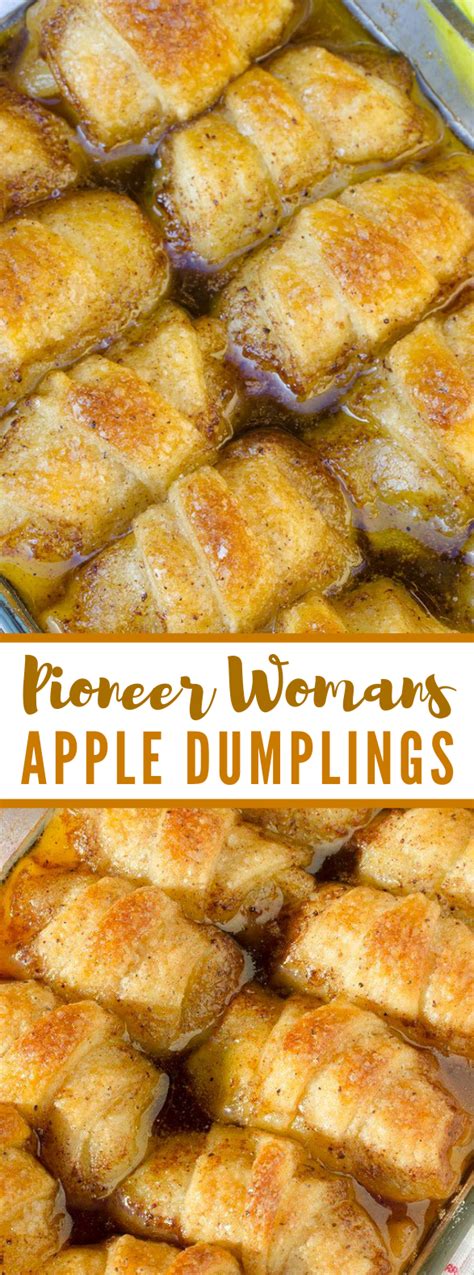 As for the whole wheat flour, you could also use whole wheat pastry flour here or white whole wheat flour (as i did in one of my test rounds). Pioneer Womans Apple Dumplings #desserts #healthy # ...