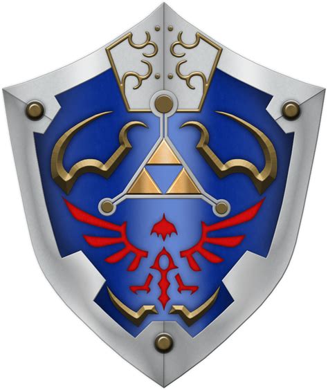 New Hylian Shield By Blueamnesiac On Deviantart