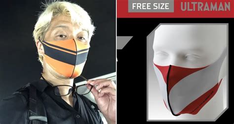 Japanese Company Releases Cum Ultraman Face Masks