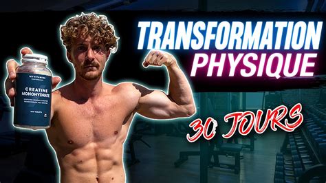 Jai TestÉ La CrÉatine 30 Jours Incroyable Transformation 💊 Youtube