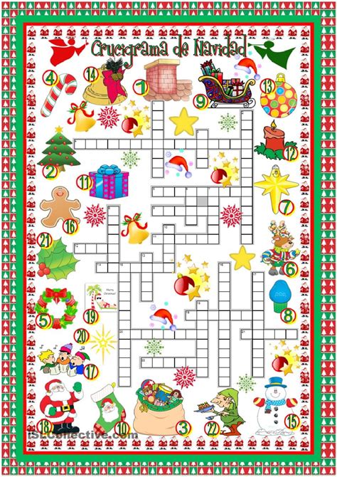 ¡ahora puede ser 25 de diciembre en cualquier momento del año con estos maravillosos juegos de navidad gratis!. Crucigrama de Navidad (con imágenes) | Lecturas de navidad ...