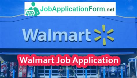 Walmart Job Application Form And Apply Online 2024 Careers And Job