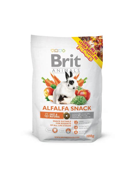 Brit Animals Alfalfa Snack For Rodents Brit