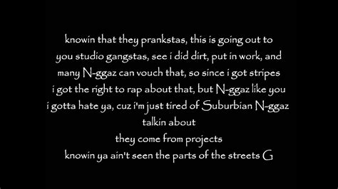 Eazy E Real Mothaf Cking Gs Lyrics Youtube