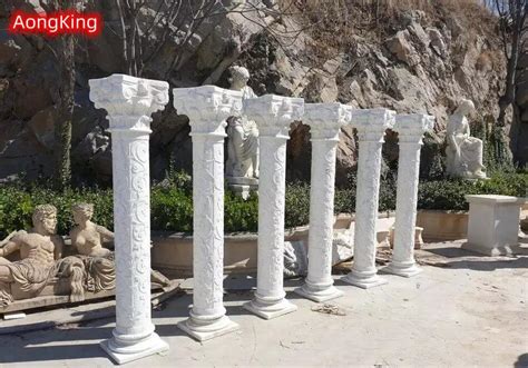 Synthetic Marble Columns Aongking Sculpture