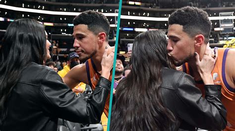 Watch Access Hollywood Highlight Kendall Jenner Devin Booker Share Kiss In Rare Pda To