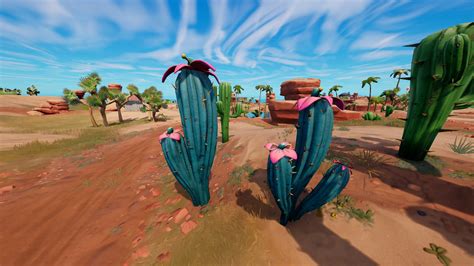 Where To Destroy Different Types Of Cactus Plants In Fortnite