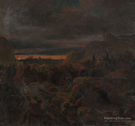 Arrival Of The Crusaders In Front Of Jerusalem 1099 1840 1847 Artwork