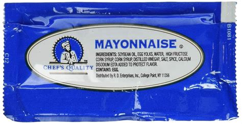 Mayonnaise Packets 10ct 1505