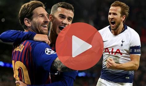 barcelona vs tottenham live stream how to watch spurs in champions league online uk