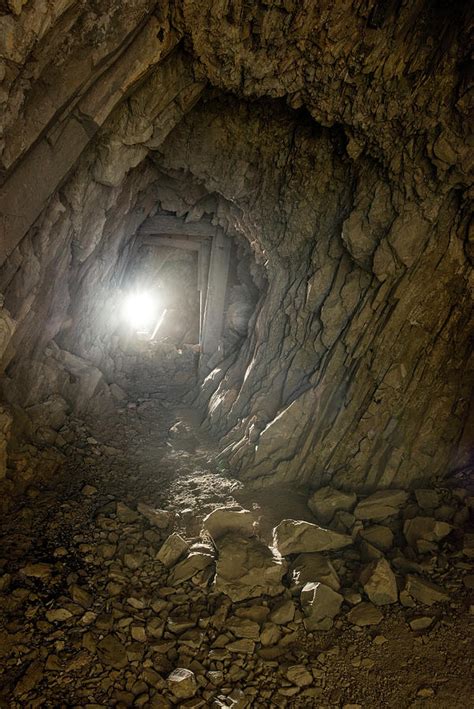 Abandoned Mine Shafts In The California Desert Photograph By Cavan Images
