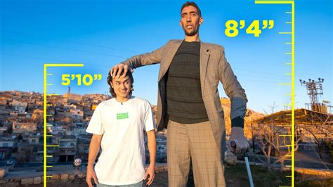 I Spent Hours With The World S Tallest Man Realtime Youtube Live