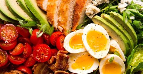 Chicken salad is a versatile dish. Homemade chicken cobb salad with ranch dressing | Recipe ...