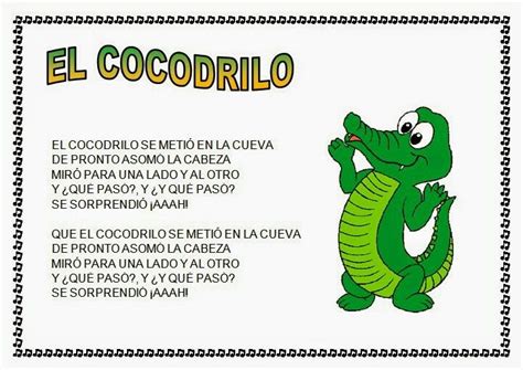 Pin De Espe Rubio En Proyecto Los Cocodrilos Letras De Canciones