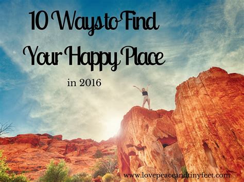 10 Ways To Find Your Happy Place This Year