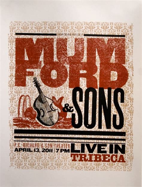 Concert Posters Mumford And Sons Mumford