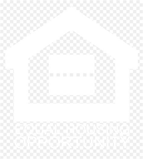 White Equal Housing Logo Transparent Hd Png Download Vhv