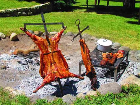 Lasado Le Barbecue à La Sauce Argentine Amérique Du Sud