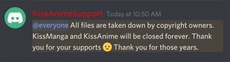 Pirate Streaming Sites Kissanime And Kissmanga Shut Down Permanently As