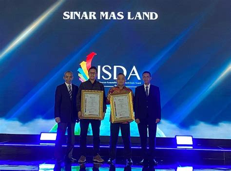 Sinar Mas Land Sukses Raih Penghargaan Di Ajang ISDA 2023 Sinar Mas Land