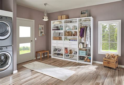 These 25 chic mudroom ideas fit the bill. ClosetMaid Spacecreations Mudroom Kit - Decluttered Now!
