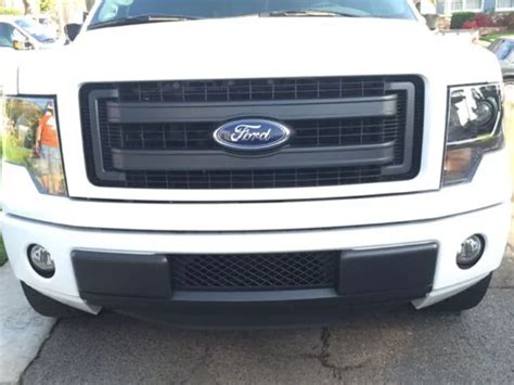 2009 2014 Ford F 150 Black Lower Bumper Grille Oem Quality Abs Like