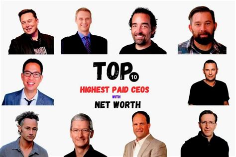 Top 20 Highest Paid Ceo 2023 In The World Updated With Net Worth