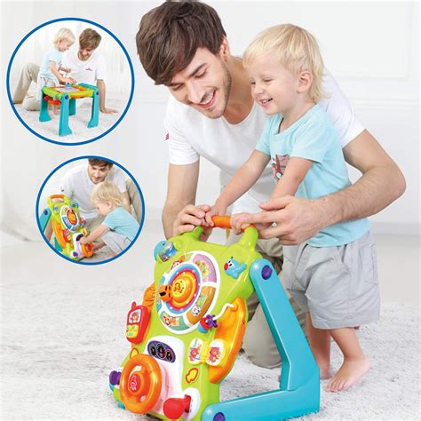 Iplay Ilearn 3 In 1 Baby Walker Sit To Stand Toys Kids Activity