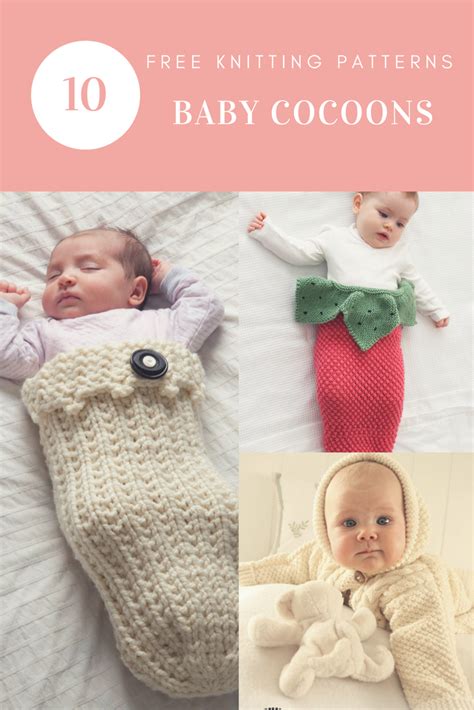 This darling crochet cocoon pattern is shaped as a cactus with fancy ribbing all around. 9 Most Precious Baby Cocoons (Including Free Knitting ...
