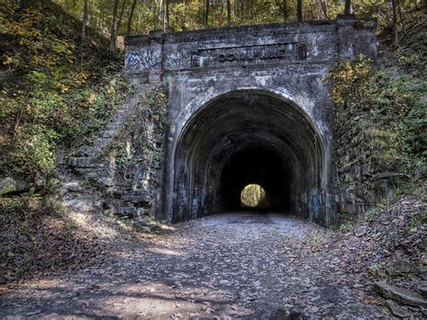 Haunted Tunnel In Ohio The Moonville Tunnel Is Full Of Ghostly Activity