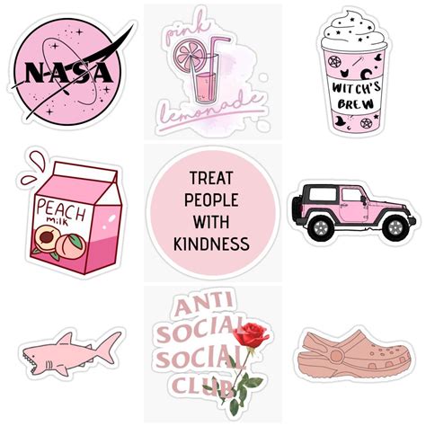 Printable Pink Stickers Printable Word Searches