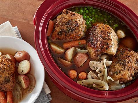 Slow Cooker Chicken With Garlic And White Wine Perdue
