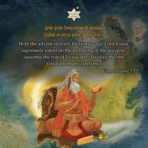 Veda Vyāsa And Kṛṣṇa Dvaipāyana Ancient Wisdom Quotes Sanskrit