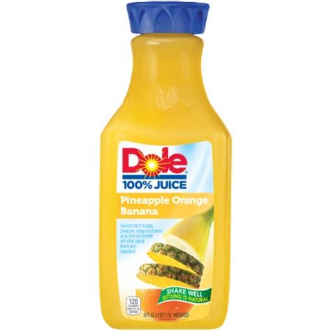 Dole Pineapple Orange Banana Juice 59 Fl Oz Fred Meyer